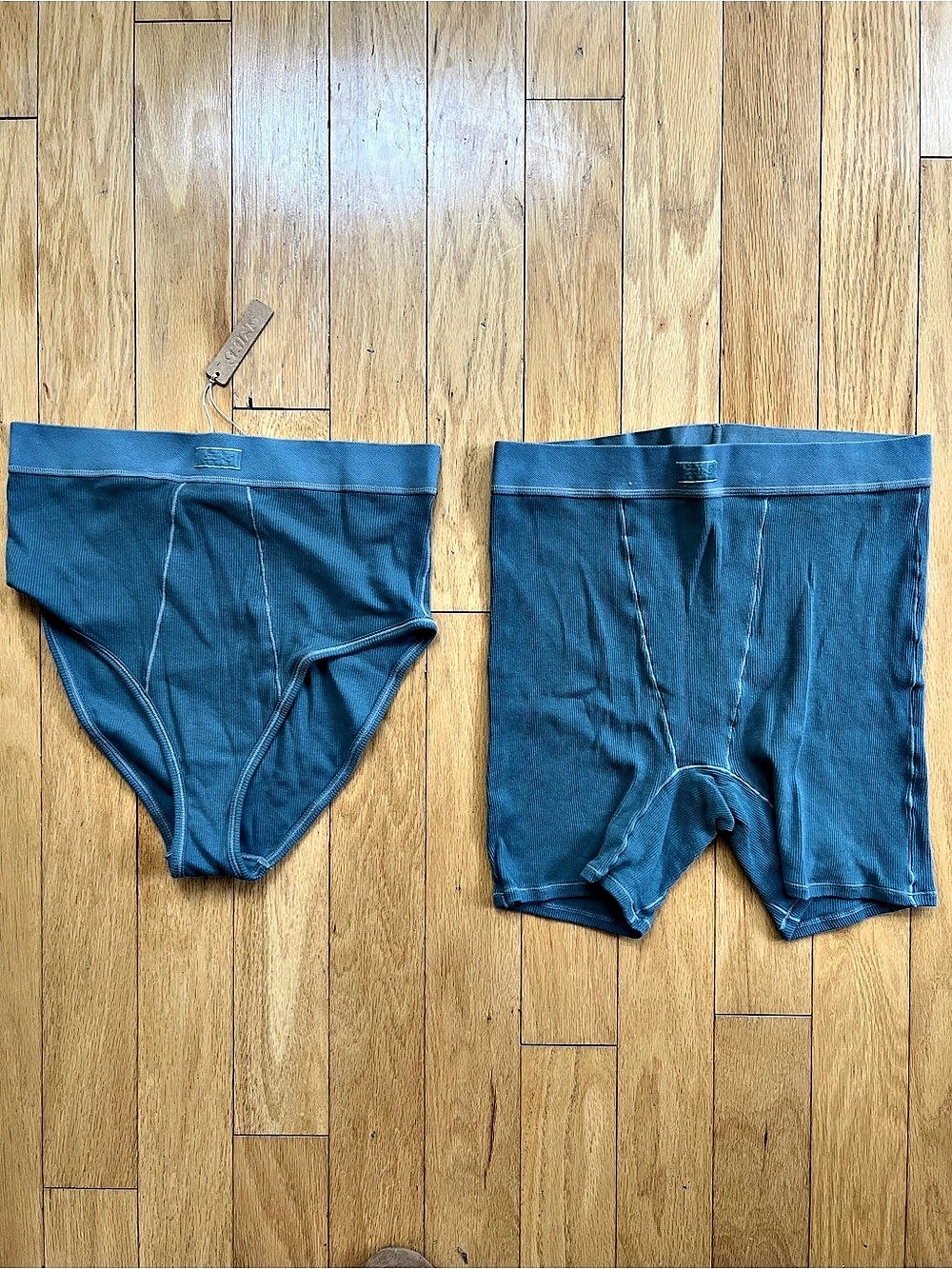 Saxx Men's Blue Boxer Briefs NWT